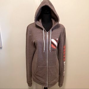 Tri-Blend F497 I Love Cleveland Hoodie Size L